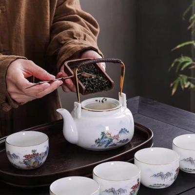BỘ ẤM CHÉN SỨ SƯƠNG CÁC MẪU – QUÀ TẶNG CAO CẤP